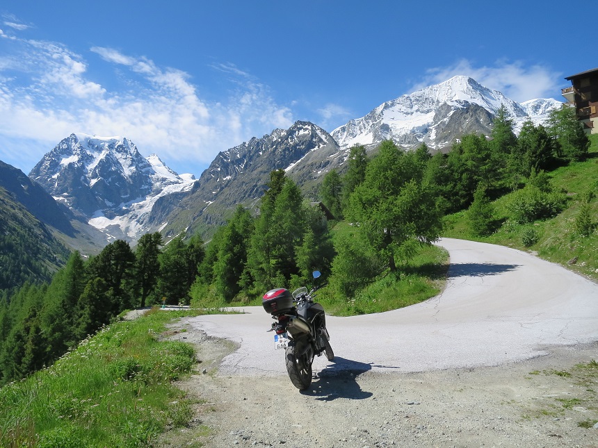 Mont Collon und Pigne D'Arolla bei Arolla