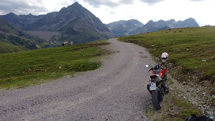 Auf dem Weg zur Hochalter Bergstation (~2300m, Kühtai, Tirol)