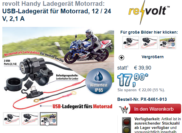 2018-10-20 02_24_04-revolt Handy Ladegerät Motorrad_ USB-Ladegerät für Motorrad, 12 _ 24 V, 2,1 A (U.png