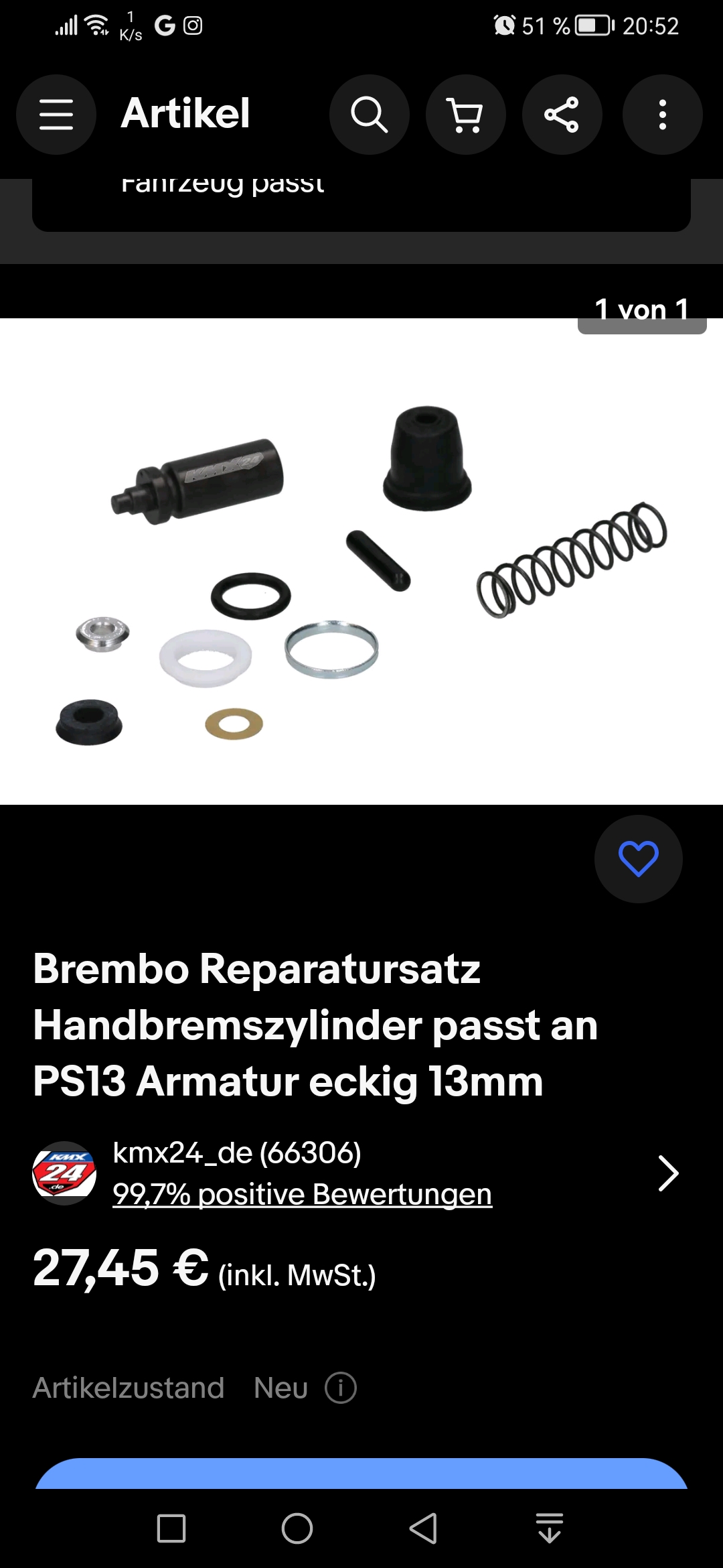 Über ebay bei denen gekauft