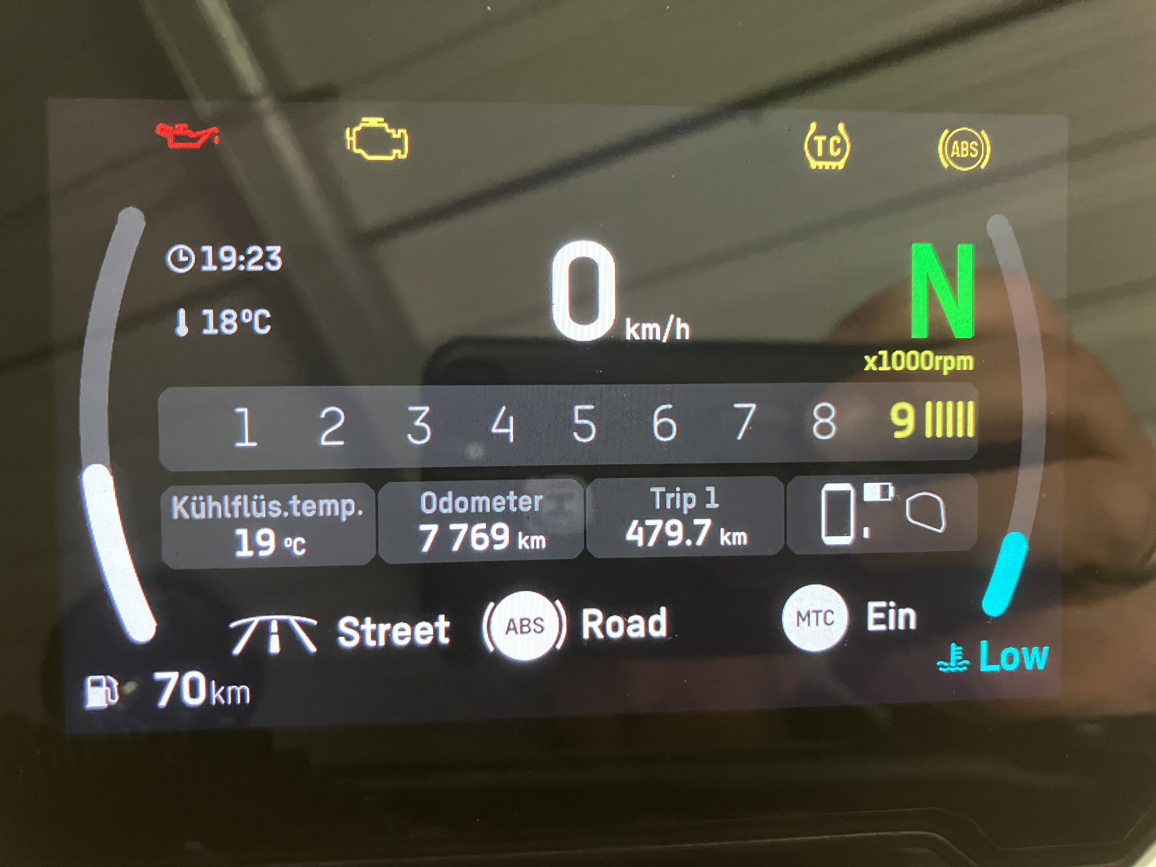 0DO kann man anzeigen lassen….