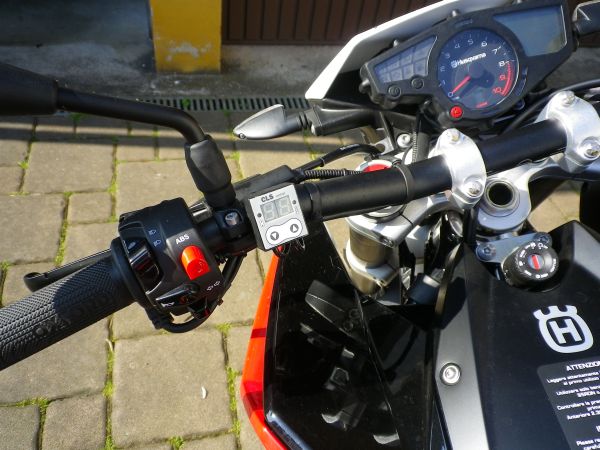 Control Display am Lenker