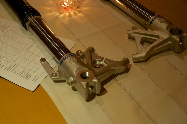 Gabel von HH Racetech zurück